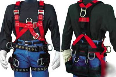 66614 elkriver fall protection full safety harness xl