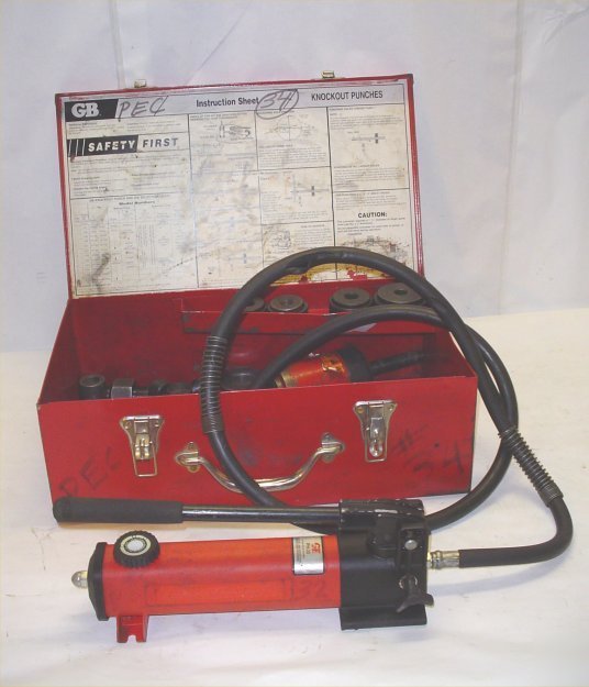 Gardner bender gb knockout punch + die set slug 
