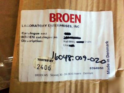 Broen service valve fitting - N2 - 16048009 - 15048009