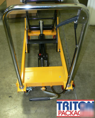 Lift table lift hydraulic truck cart 770 lbs 