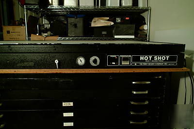 Print mount co.hot shot heat vacuum dry mount press