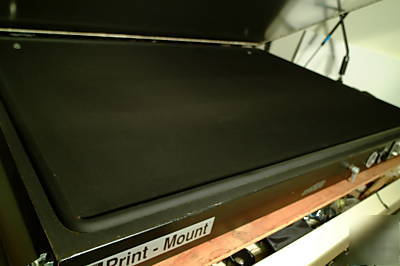 Print mount co.hot shot heat vacuum dry mount press