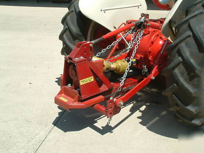 72 inch finish belly mower 3PT fits ford 8N zero turn ?