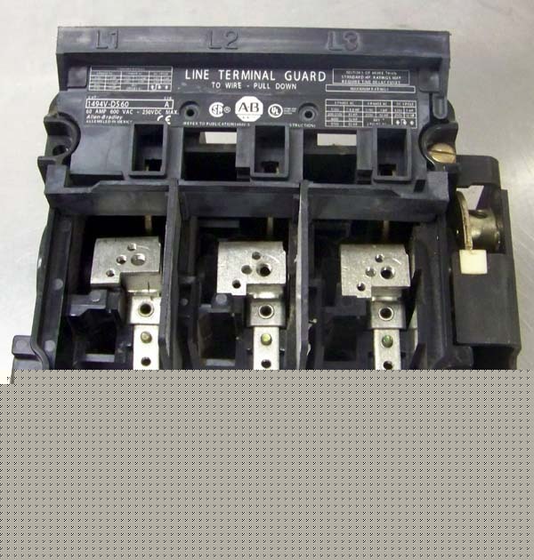 Allen bradley 1494V-DS60 disconnect switch 60 amp 60A
