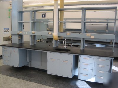 Fisher hamilton lab laboratory casework / cabinets