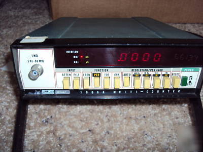 Fluke 1900A 80MHZ counter calibrated 