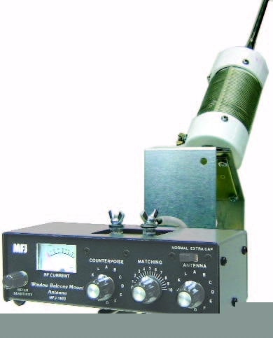 Mfj 1625 - window/balcony antenna w/tuner 80-6 meters