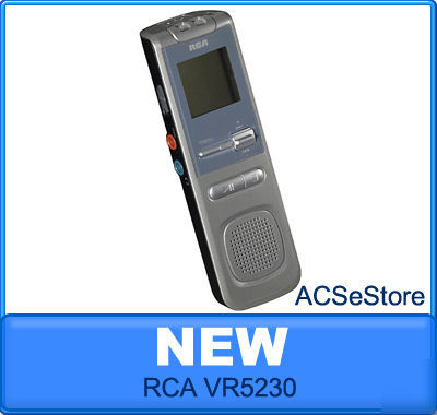 New brand rca VR5230 1GB digital voice recorder