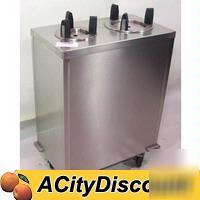 Used delfield restaurant s/s mobile plate lowrator