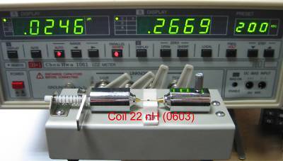 Smd test fixture for lcr meter (4 wire)