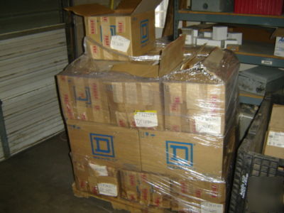 Square d circuit breaker PCF362500 dc 1680 48VDC uv