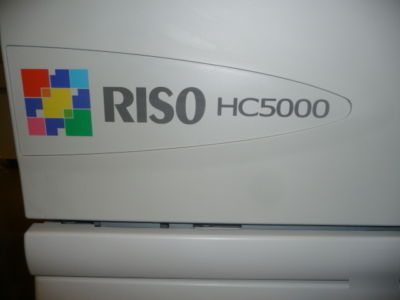 Riso risograph HC5000 network printer hc 5000 HC5500