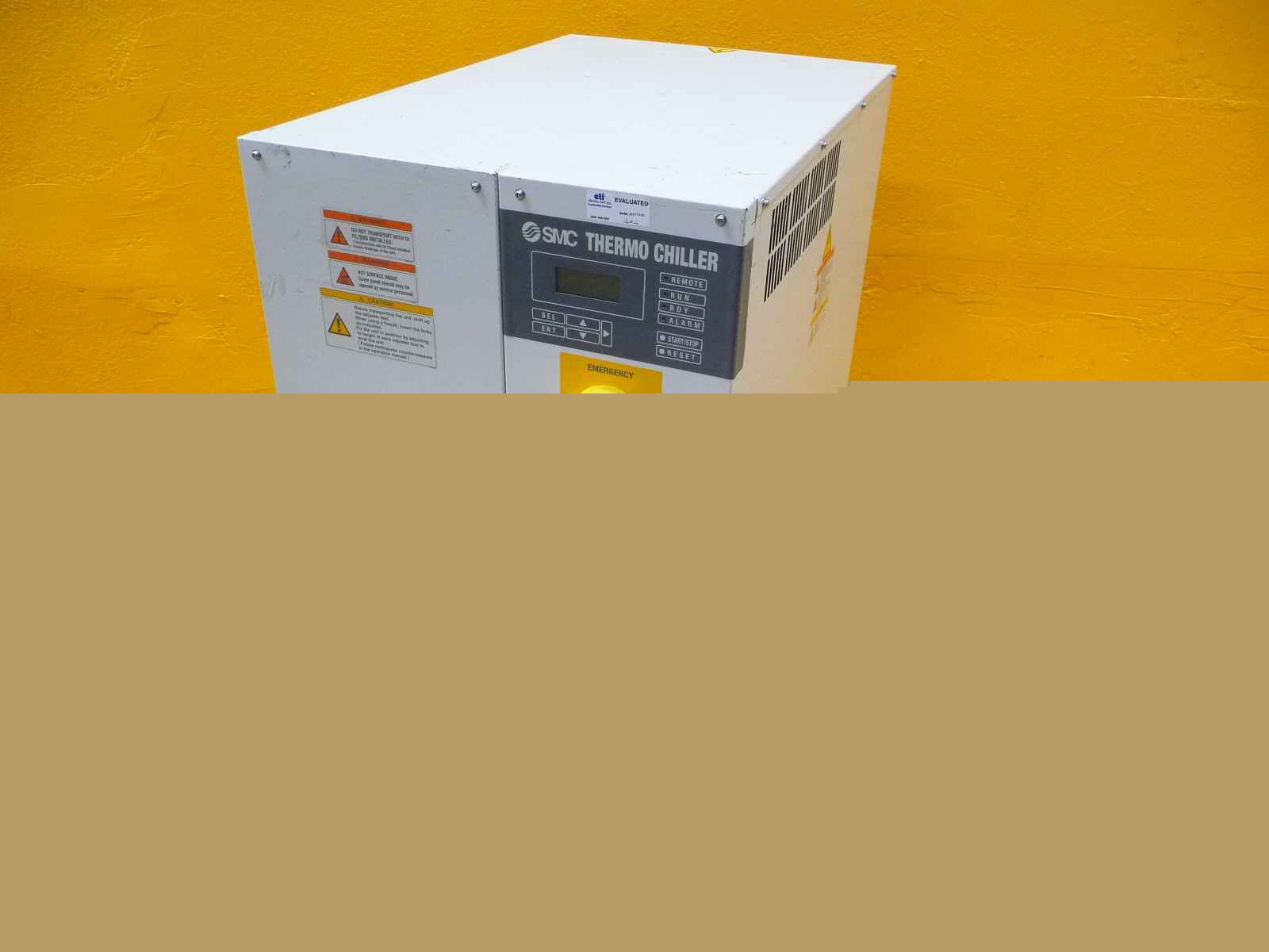 Smc thermo chiller inr-498-003B not working
