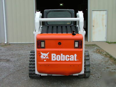 2005 bobcat T190 track skid steer loader kubota diesel