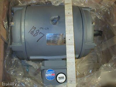 A. o. smith E634 50HP electric motor nos