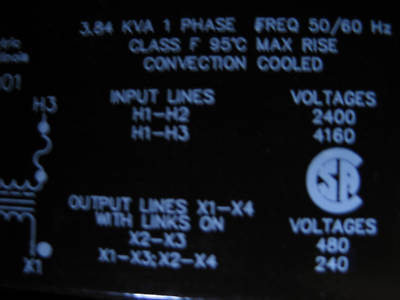 Basler high voltage transformer BE12818001