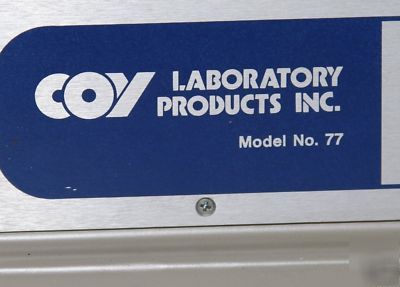 Coy forced air incubator model 77