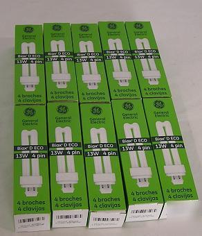 G.e. F13DB 13W 4PIN compact fluorescent lamp bulb qn=10