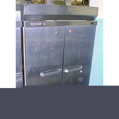 Hobart Q2 commercial 2 door refrigerator