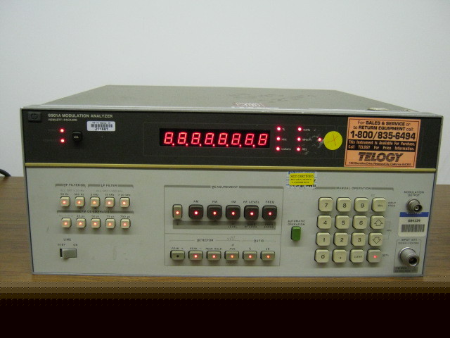 Hp agilent 8901A/003 modulation analyzer
