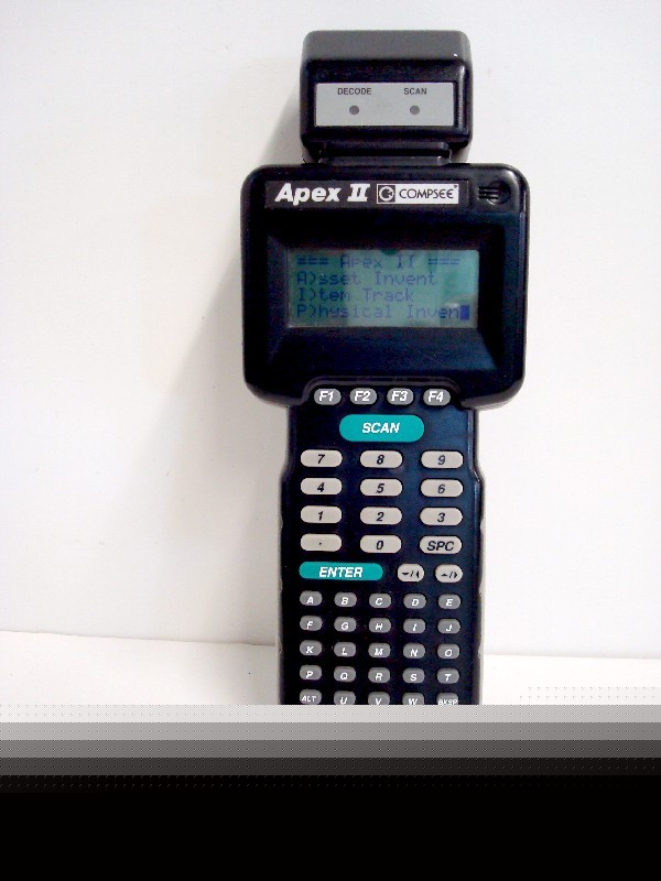 Compsee apex ii portable data terminal w/ barcode