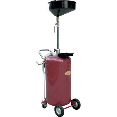 Northern industrial air-operated oil drainer 24-gal cap