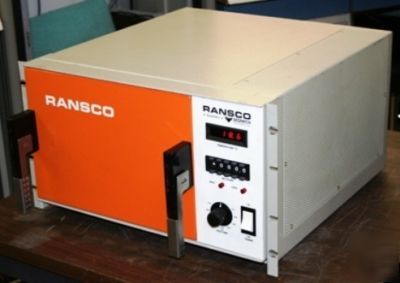 Ransco 924-1-4-d-0-120/60 temp test chamber w/ ieee 488