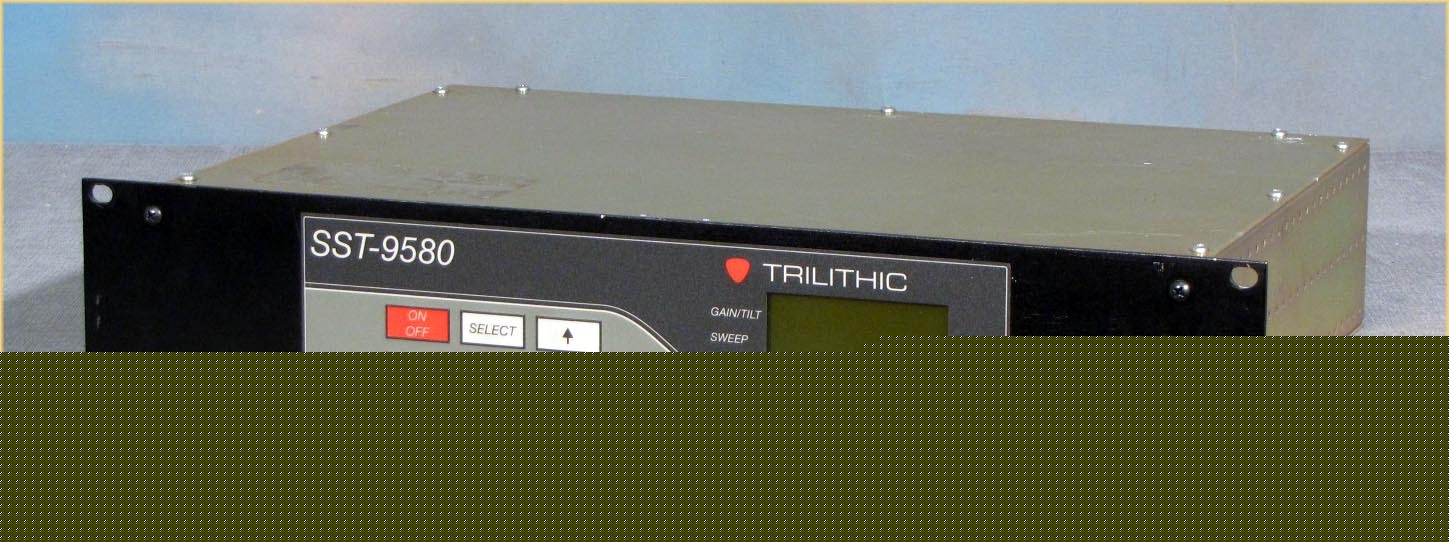 * trilithic sst-9580 catv return path analyzer