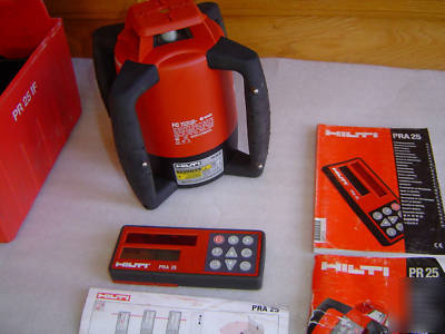  hilti pr 25 if rotary laser level PR25