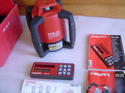  hilti pr 25 if rotary laser level PR25