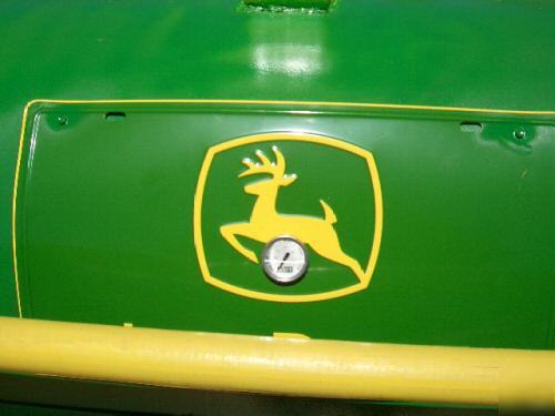 Pig roaster john deere edition super bbq trailer steaks