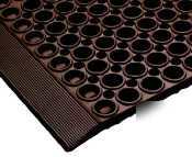 Teknor apex 182-725 brick red grease proof mat