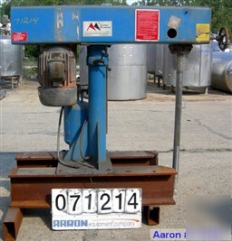 Used: cowles dissolver, model w-25-2X. 180-275 gallon b