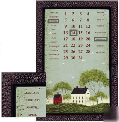 Warren kimble tin 2010 & beyond perpetual calendar