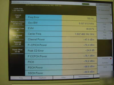 Anritsu mt-8220A umts master-spectrum analyzer