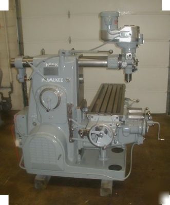 Kearney & trecker 3K horizontal mill bridgeport vert hd