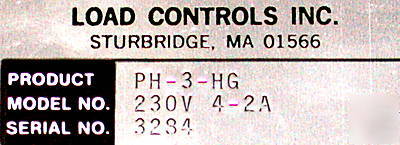 Motor load controls compensator & power cell w/meter