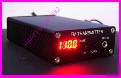 50MW digital pll stereo power fm transmitter