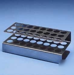 Black machine test tube racks, aluminum A100/b