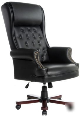 Harwick traditional executive leather chair