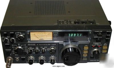 Icom ic 740 IC740 operation, adjustment data on a(cd)