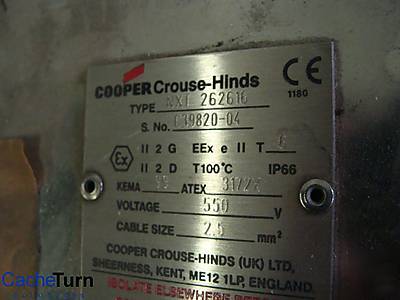 New cooper crouse-hinds next series NXT262616 