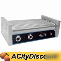 30 dog countertop hot dog roller grill