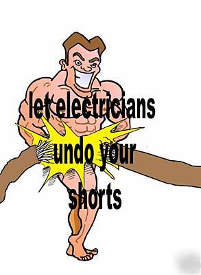 Electrican 101 custom t-shirt