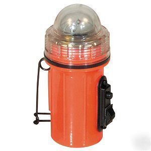 Firefighter emergency safety strobe light nip