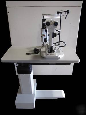 Novis omni opthalmic slit lamp eye exam station-nice 