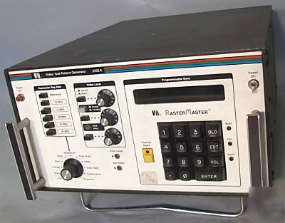 Vii video test pattern generator 2502A 2502 a