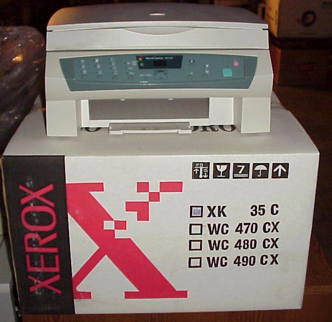 Xerox workcenter XK35C color inkjet printer copier usb