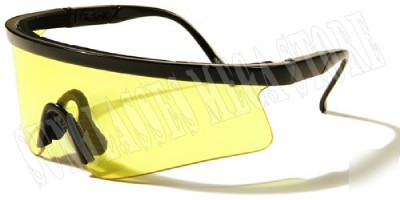 New safety protective yellow lenses goggles glasses V2