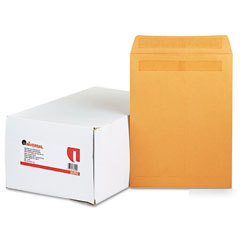 Universal selfstick heavyweight kraft catalog envelope